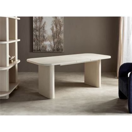 Mesa Comedor Extensible Madera Mango, 160/200 Cm