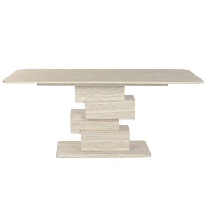 Mesa Comedor Granito 180X90X75 Símil Mármol