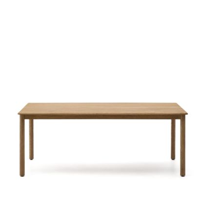 Mesa Comedor Jardín Madera Maciza Acacia, 200 Cm