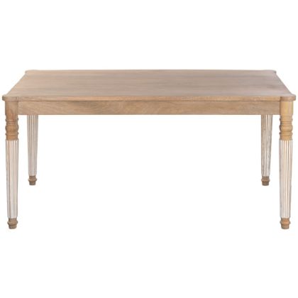 Mesa Comedor Madera Mango,160X90X76 Cm