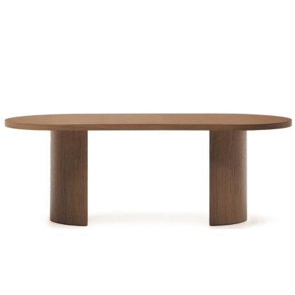Mesa Comedor Nealy Nogal Oscuro, 200 Cm