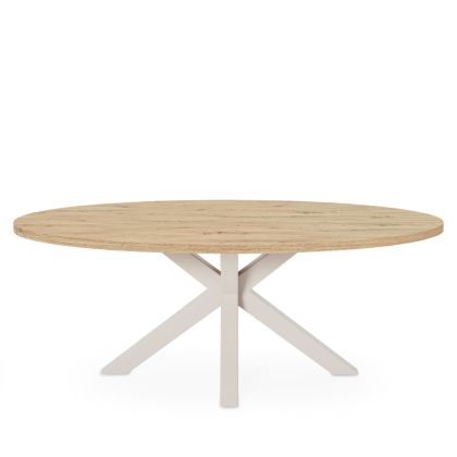 Mesa Ovalada Sandy Beige