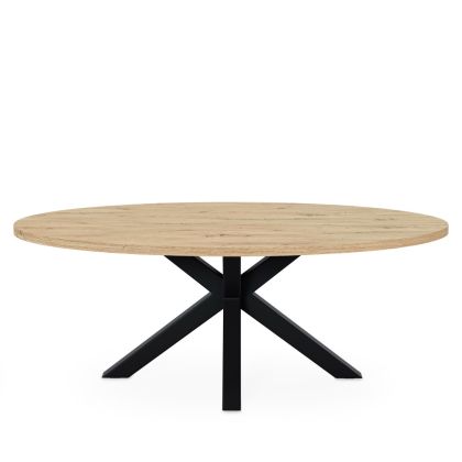Mesa Ovalada Sandy Negro