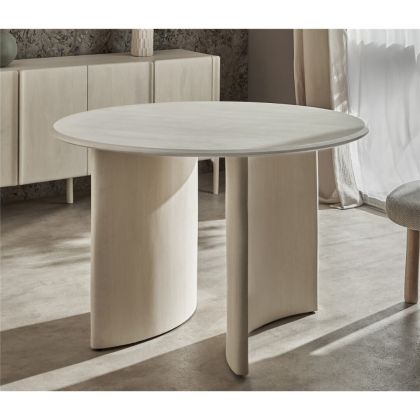Mesa Comedor Redonda Madera Mango, Ø120 Cm