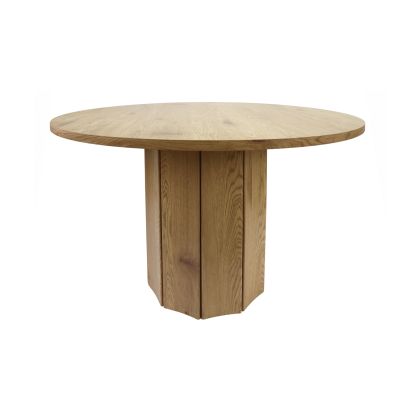 Mesa Comedor Redonda Natural, Ø120 Cm