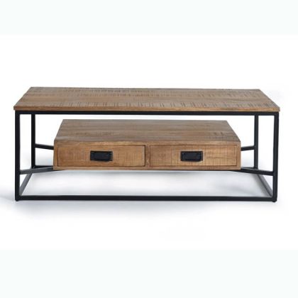 Mesa Centro Estilo Industrial 