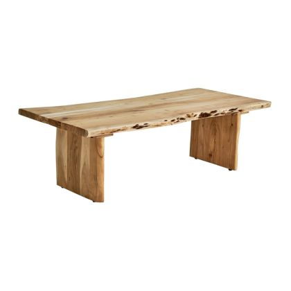 Mesa Centro Nórdica Madera Teka Natural 140 Cm