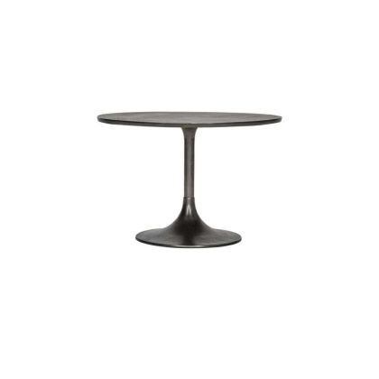 Mesa Centro Aluminio Negro, Ø 61 Cm