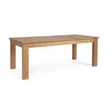 Mesa Extensible Madera Teca Reciclada, 220/300 Cm