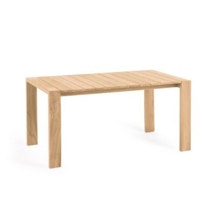 Mesa Exterior Madera Maciza Teca, 200 Cm
