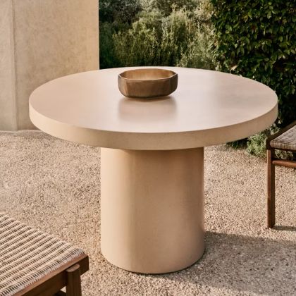 Mesa Redonda Aiguablava Beige