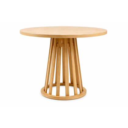 Mesa Redonda Comedor Madera Olmo, Ø100 Cm