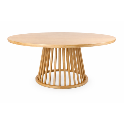 Mesa Redonda Comedor Madera Olmo, Ø180 Cm