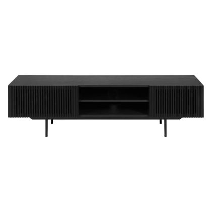 Mueble TV Diseño Entablillado Metal, 180 Cm