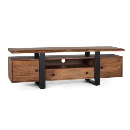 Mueble TV Madera Metal