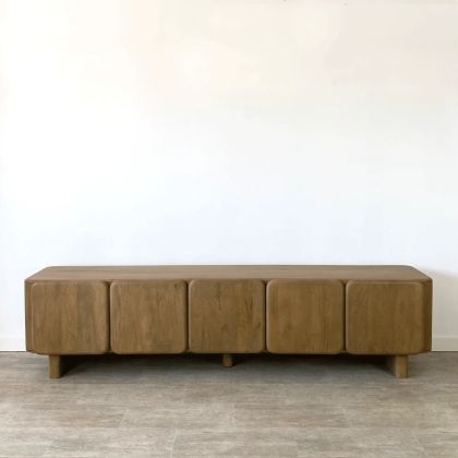 Mueble TV Curve 5 Puertas
