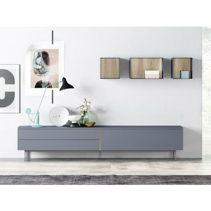 Mueble TV Laminado Muss 