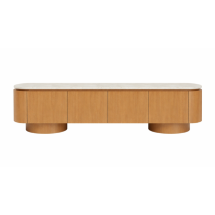 Mueble TV Granito Marrón Claro 200X40X45 Cm