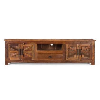 Mueble TV vintage Nogal