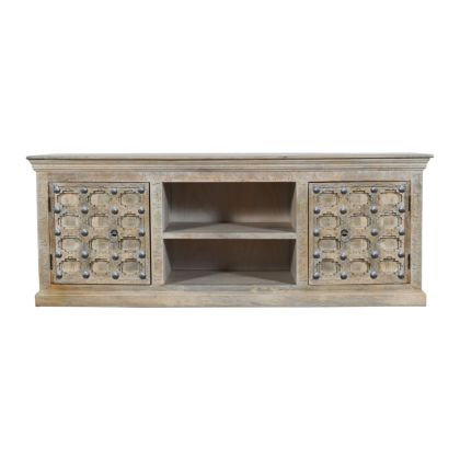 Mueble TV Madera 2 puertas 1 Balda Oriental, 180 Cm