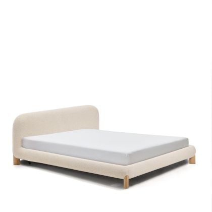 Cama Desenfundable Odina Bouclé Beige 