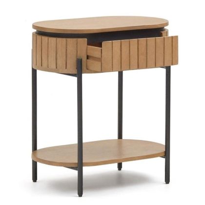 Mesita de Noche Licia Estilo Moderno Diseño Nórdico