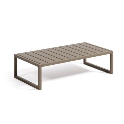Mesa Centro Exterior Estilo Nórdico-Moderno, 114 Cm
