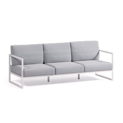 Sofá 3 Plazas Comova Estilo Nórdico-Moderno, 225 Cm