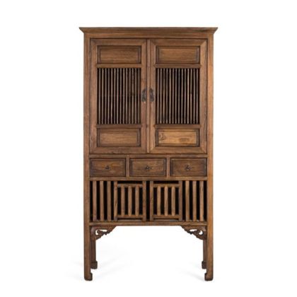 Armario luzy madera teca  nogal 4 puertas 