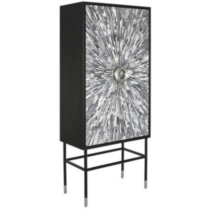 Bone Resin Inlay Cabinet 75X40X180