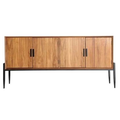 Aparador Madera Abeto Hierro, 180 cm
