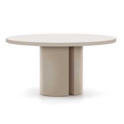 Mesa Comedor Redonda Nealy Blanco