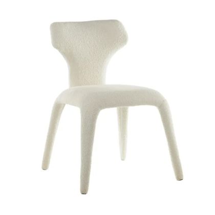 Silla Comedor Mocha Rizos Metal, 55,5 cm