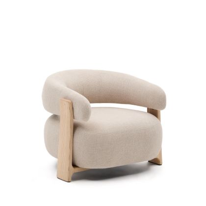 Sillón Granite Beige/Natural