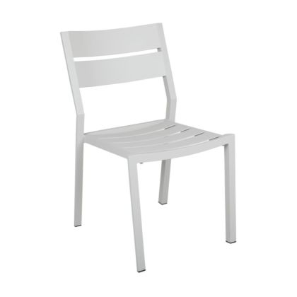 Silla Comedor Jardín Delia Aluminio, 47 cm