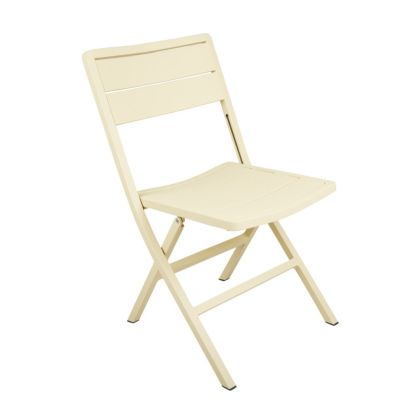 Silla Comedor Jardín Plegable Wilkie Aluminio, 48 cm