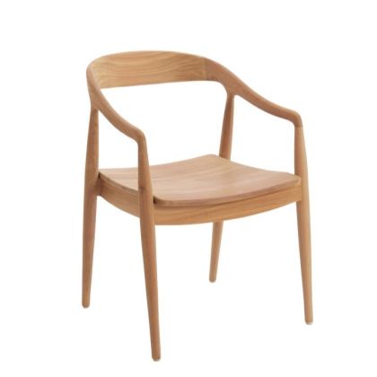 Silla Comedor PALOS Madera Natural, 60 cm