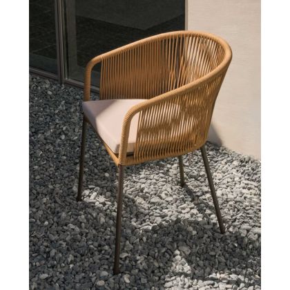 Silla Cuerda Acero Galvanizado, 56 Cm