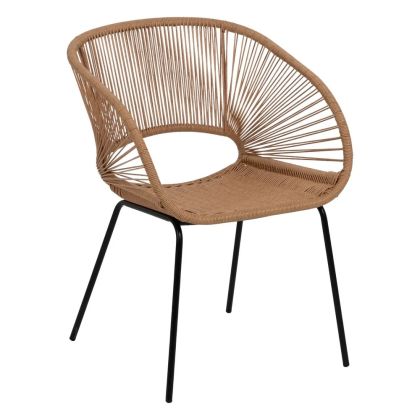 Silla Polietileno Acero, 57 X 58 X 81 Cm
