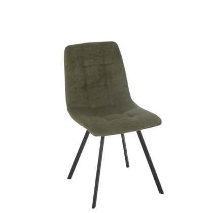 Silla Tapizado Tejido Metal, 55 Cm