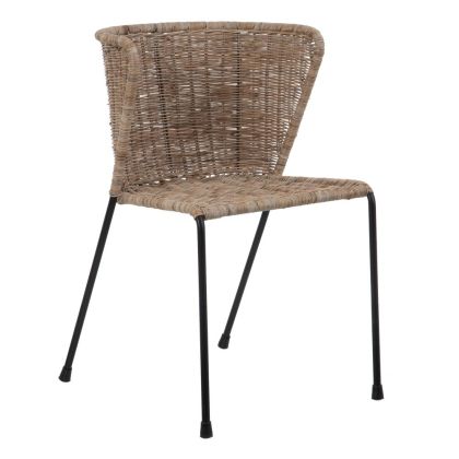 Silla de Exterior Estilo Étnico-Tropical