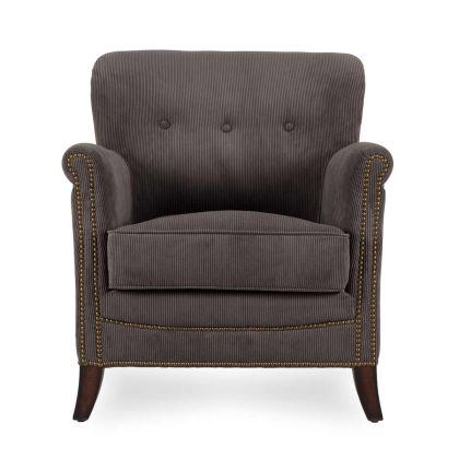 Sillón Motto Pana Gris