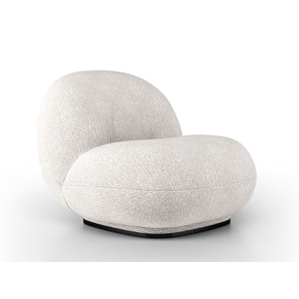 Sillón Tapizado Dolmen Crema, 80 Cm