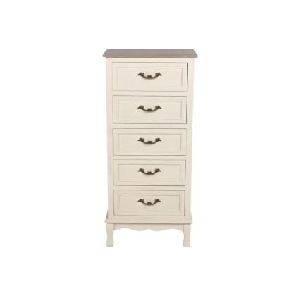 Sinfonier Madera Beige 5 Cajones, 100 Cm