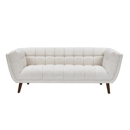 Sofá Beryl 3 Plazas Bouclé Beige