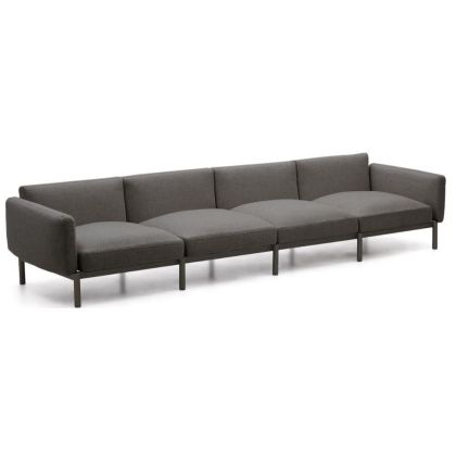 Sofá Modular Sorells 4 plazas Gris