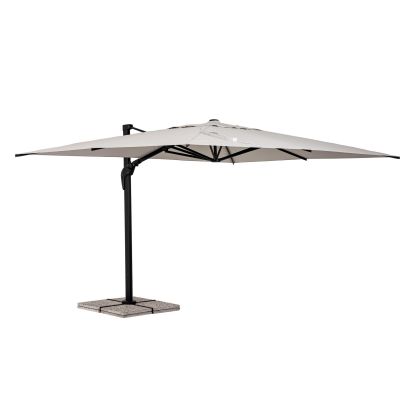 Sombrilla Tela Beige/Aluminio Gris Antracita, 3 x 4