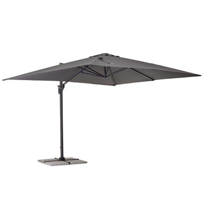 Sombrilla Tela Gris/Aluminio Gris Antracita 3 x 4