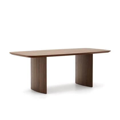 Mesa Comedor Litto Madera Nogal, 200 cm