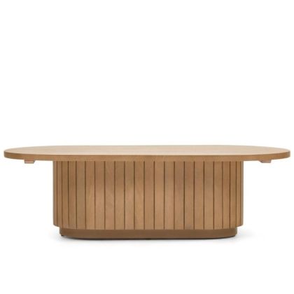 Mesa de centro Licia de madera maciza de mango